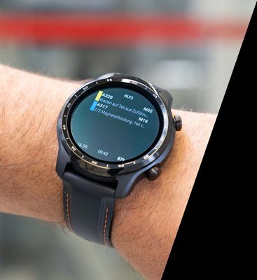 Smartwatch: Schnittstelle