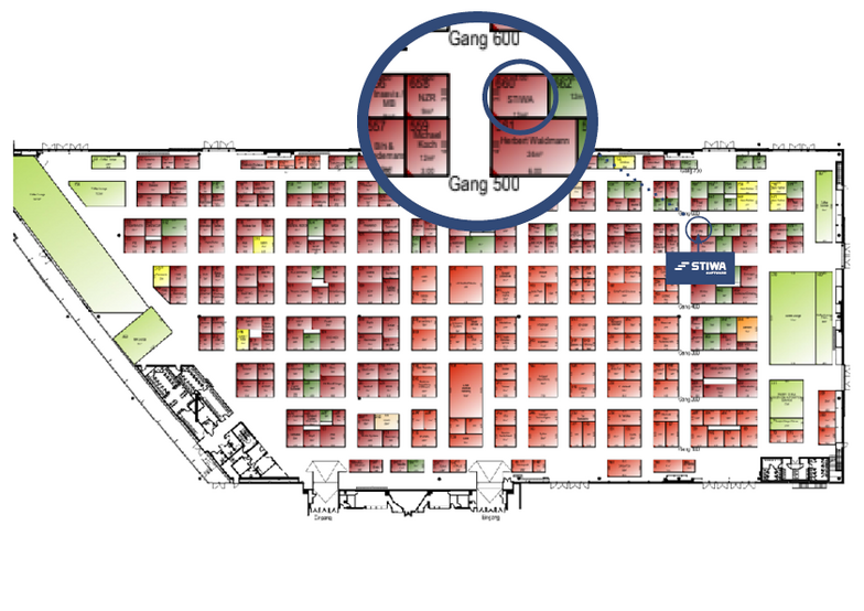 Halle B6 aaa Friedrichshafen STIWA 660 Halle B6 aaa Friedrichshafen STIWA 660