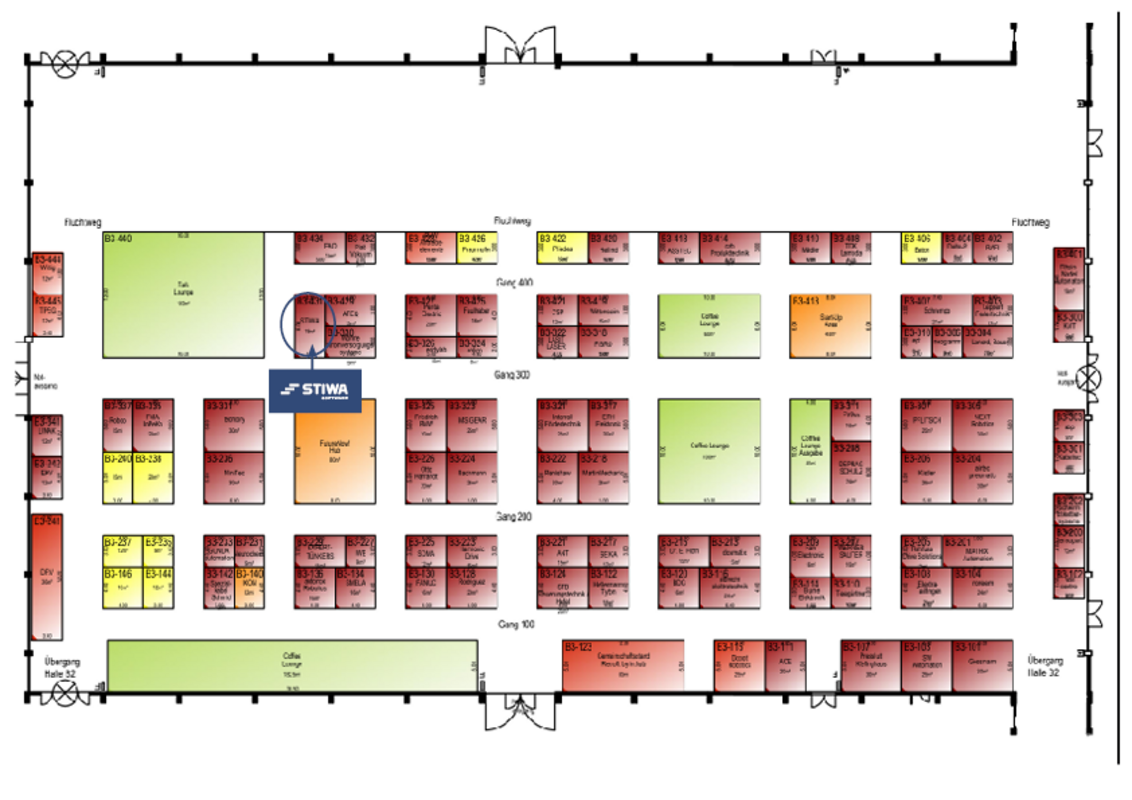 Halle B3 aaa Friedrichshafen STIWA 431 Halle B3 aaa Friedrichshafen STIWA 431