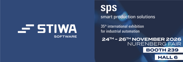 STIWA SPS Fair Banner Details 2026